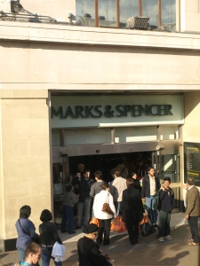Marks and Spencer on Oxford Street
