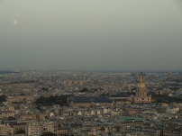 View from the top of the Eiffel